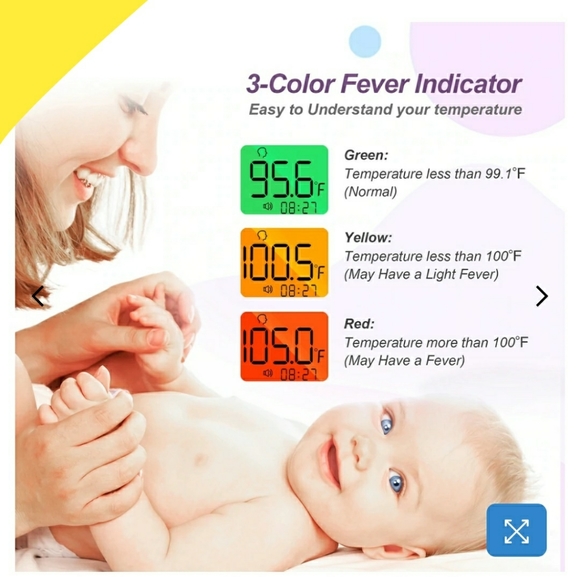 🗺️ New in box! Sejoy DET-306 No Touch Infrared Forehead Thermometer MSRP $74 - Picture 10 of 11